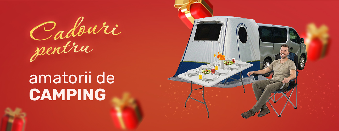 Cadouri pentru amatorii de camping